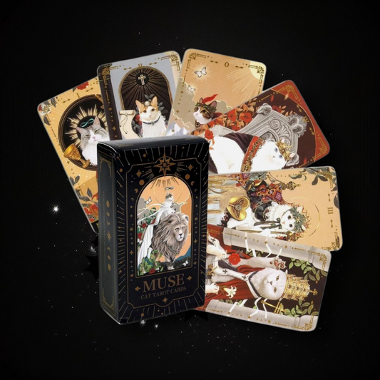 Muse Cat Tarot & Ritual Reading Elixir & Activated Crystal
