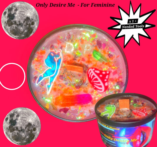 Drive Her Crazy For You In All The Best Ways - Powerful Energy Enhancing / Protection - Powerful Ritual Candle