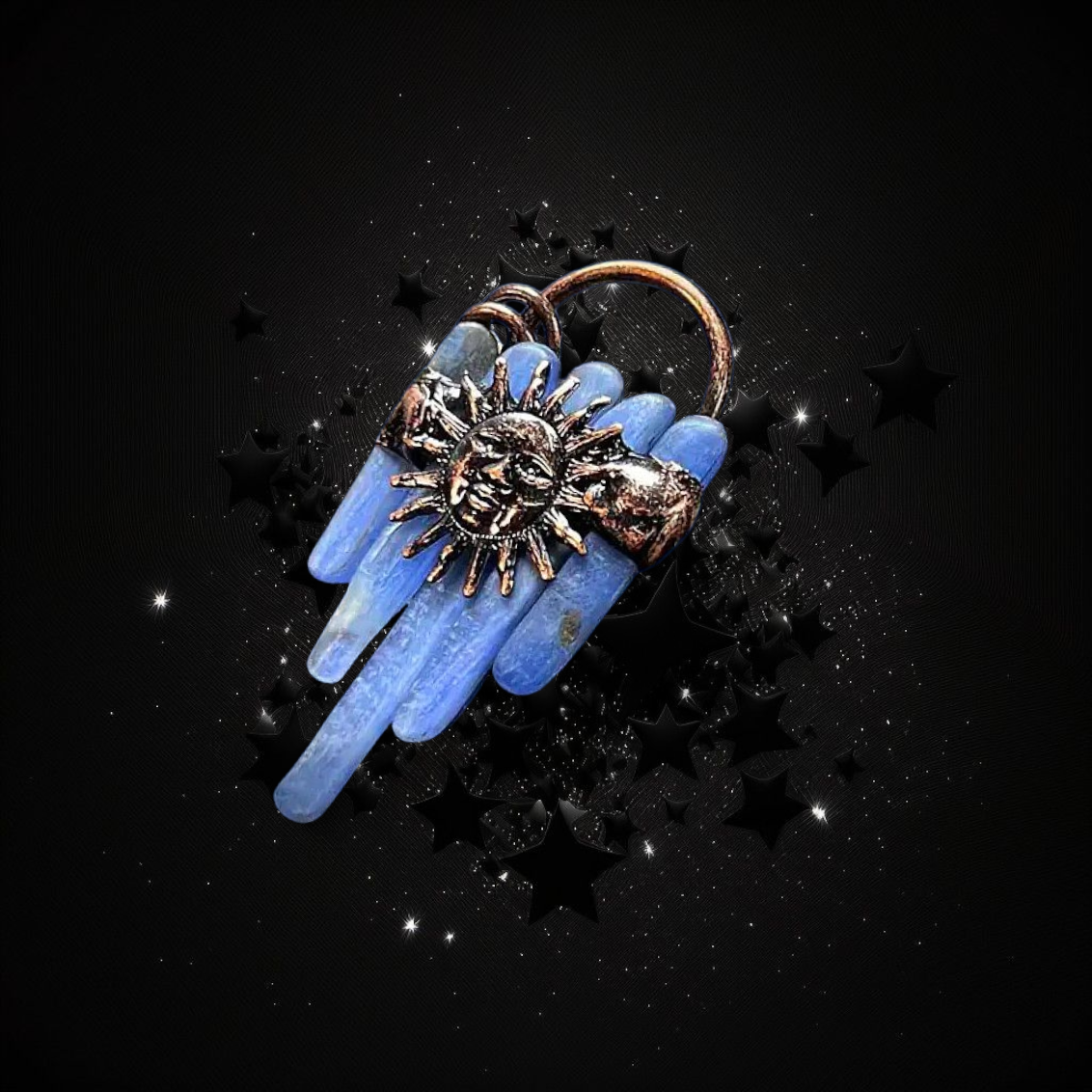 Good Luck Charm - Aquamarine Ritual Necklace Activated & Blessed