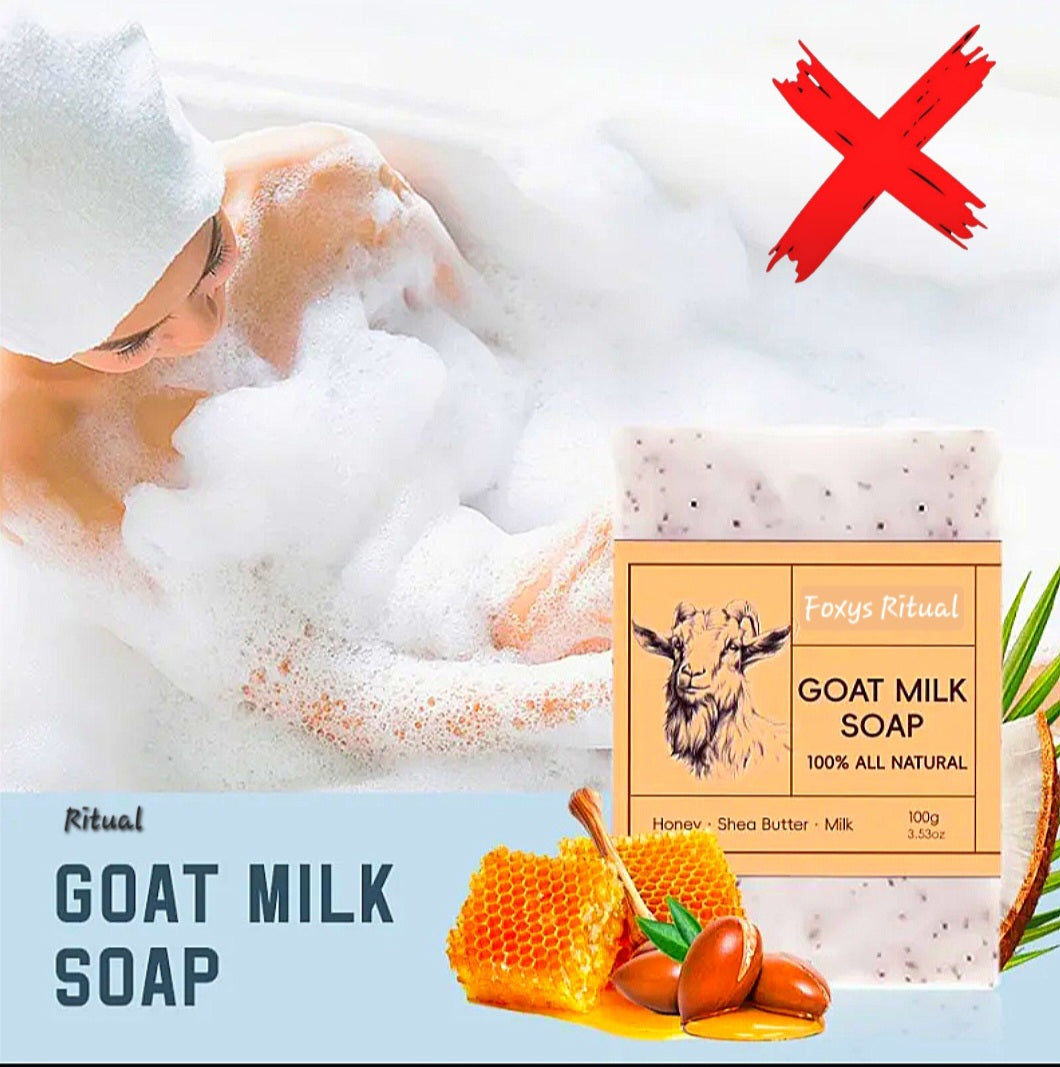 Cloaking Energy Shield & Cleansing Energy Renewal - Goats Milk & Honey - Ritual Activated & Blessed Soap