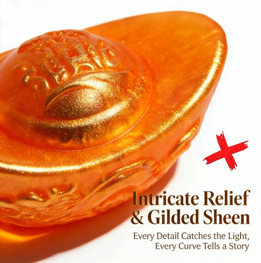 Golden Protection Circle Remover Of Chaos & Destruction & Bring In Good Luck / Blessings - Energy Amplifer - Ritual Soap Activated & Blessed
