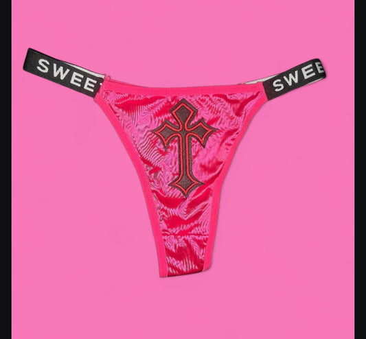 The Sweet Magical Flower - Hot Pink / Red / White / Black Ritual Activated Thong