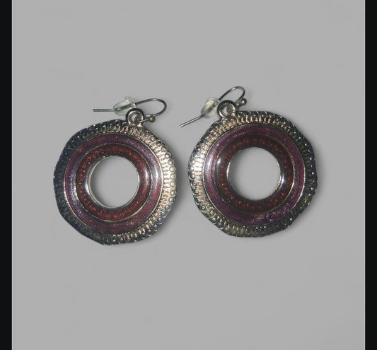 Infinite Power & Resilience - Tribal Circle Ritual Activated Earrings