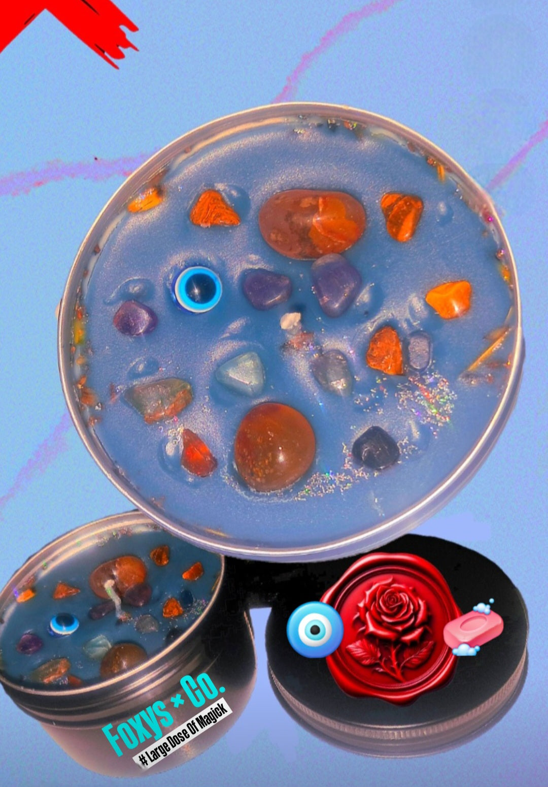 Protected Healing Amplifier - Replenishing & Restoring Calling - Ritual Activated & Blessed Candle