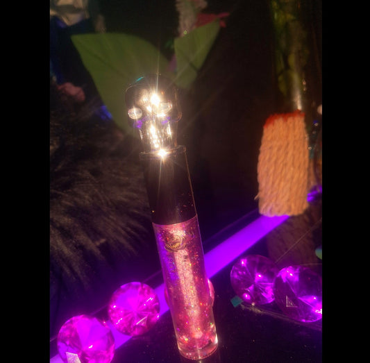 Pink Flame Ritual Sliver Skull Color Changing Lip Tint & Gloss