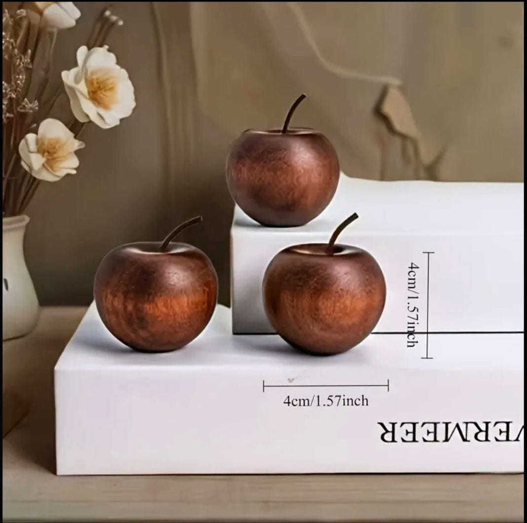 Thoughts Shaping Realities - Intention Amplifier - Ritual Oil Armona Therpy Wooden Apple & Jar Of Ritual Oil For Manifesting / Protection - Ritual Baths & Meditation