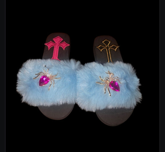 Every Step Counts - Light Blue Ritual Manifesting & Protection Activated & Blessed Slides