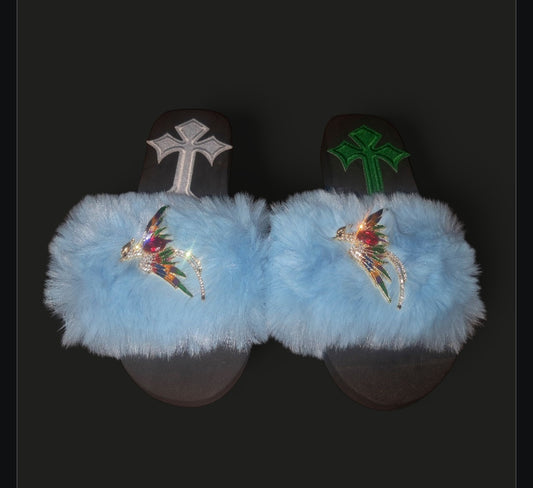 Every Step Counts - Light Blue Ritual Manifesting & Protection Activated & Blessed Slides