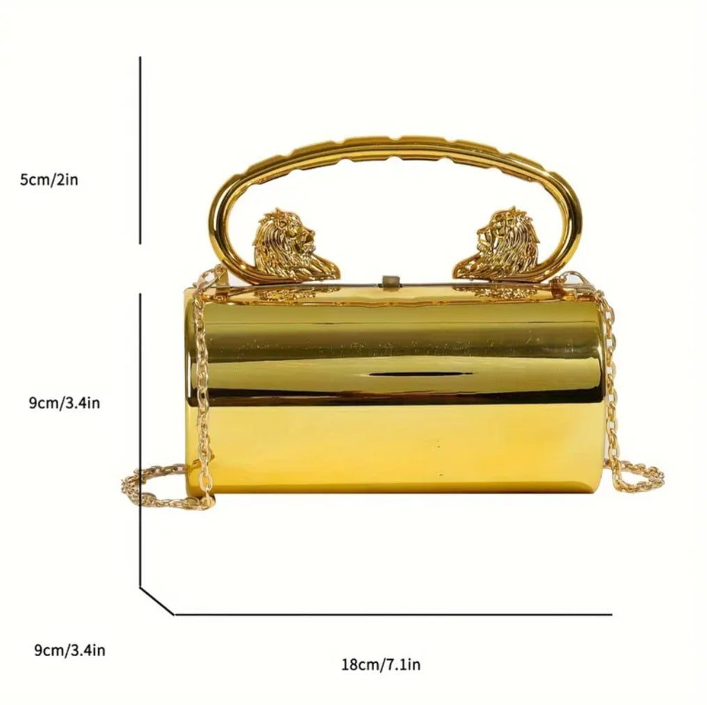 Lion Goddess & Siren Confidence  - Gold Ritual Activated & Blessed Purse