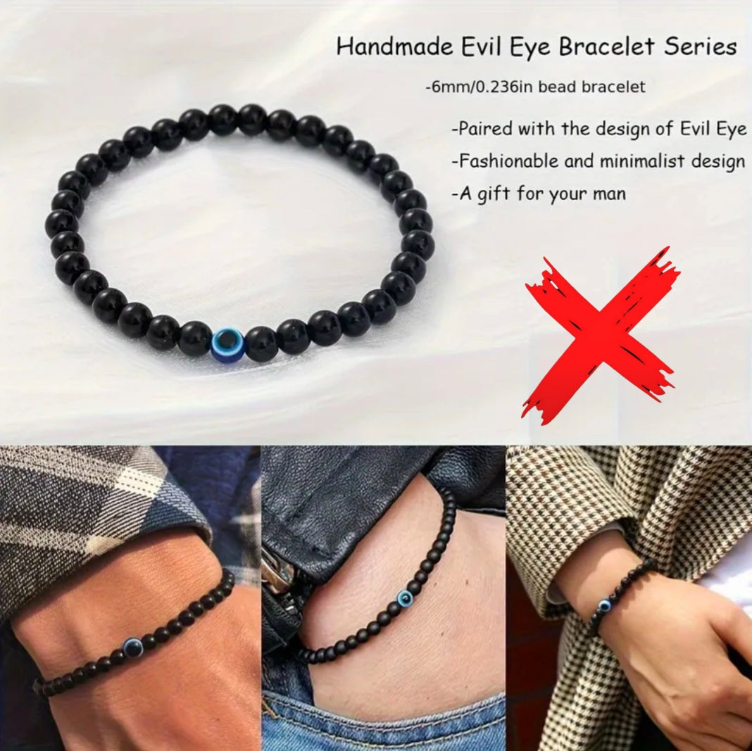 Masculine Protection & Shielding Ritual Bracelet From Witchcraft Dark & ill Intentions - Ritual Activated & Blessed
