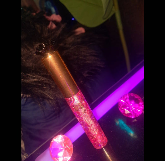 Pink Flame Ritual Black Rose Lip Color Changing Stain & Gloss