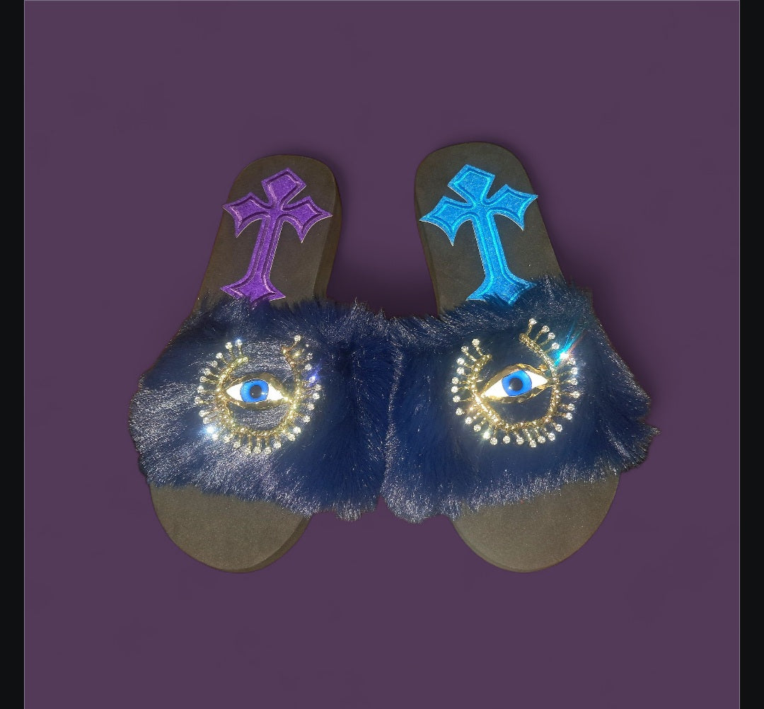 Every Step Counts - Dark Blue Ritual Manifesting & Protection Activated & Blessed Slides