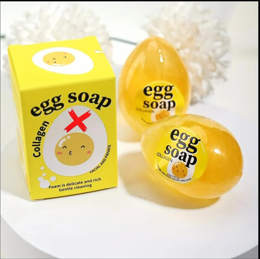 Rapid Removal & Banishing Of All Unwanted Dark & Negative Energy - Amplified Egg Cleansing Collagen - Ritual Egg Soap ×2 Per