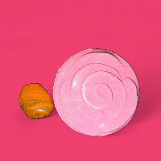 Healing Love & Communication Ritual Bath Bomb & Gifted Crystal