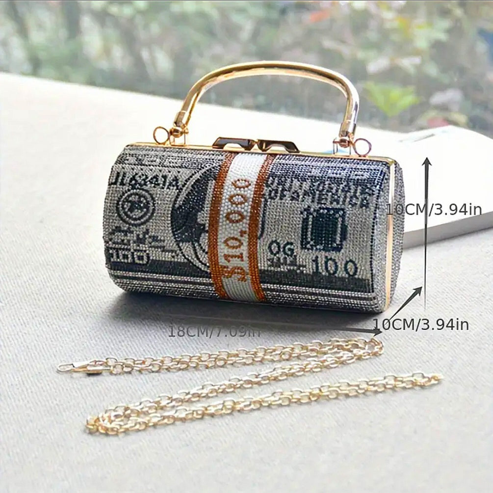 Money Comes To Me - Magnetic / Manifesting / Protection - Black Ritual Activated & Blessed Purse
