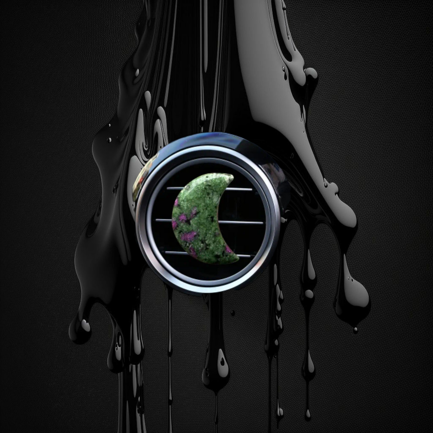 Safe Travels & No Vechile Warfare Crystal Clip - Ritual Activated & Blessed Dragons Blood Crystal