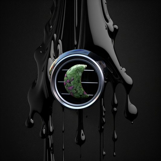 Safe Travels & No Vechile Warfare Crystal Clip - Ritual Activated & Blessed Dragons Blood Crystal