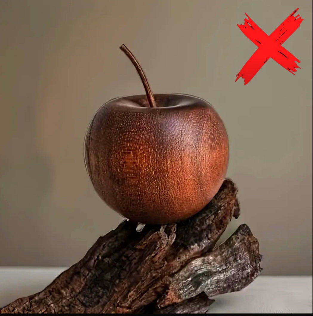 Thoughts Shaping Realities - Intention Amplifier - Ritual Oil Armona Therpy Wooden Apple & Jar Of Ritual Oil For Manifesting / Protection - Ritual Baths & Meditation