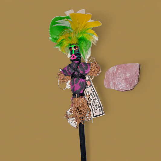 Folk Magick Voodoo / Hoodoo Wish Pencial Ritual Doll-New Orleans Handcrafted