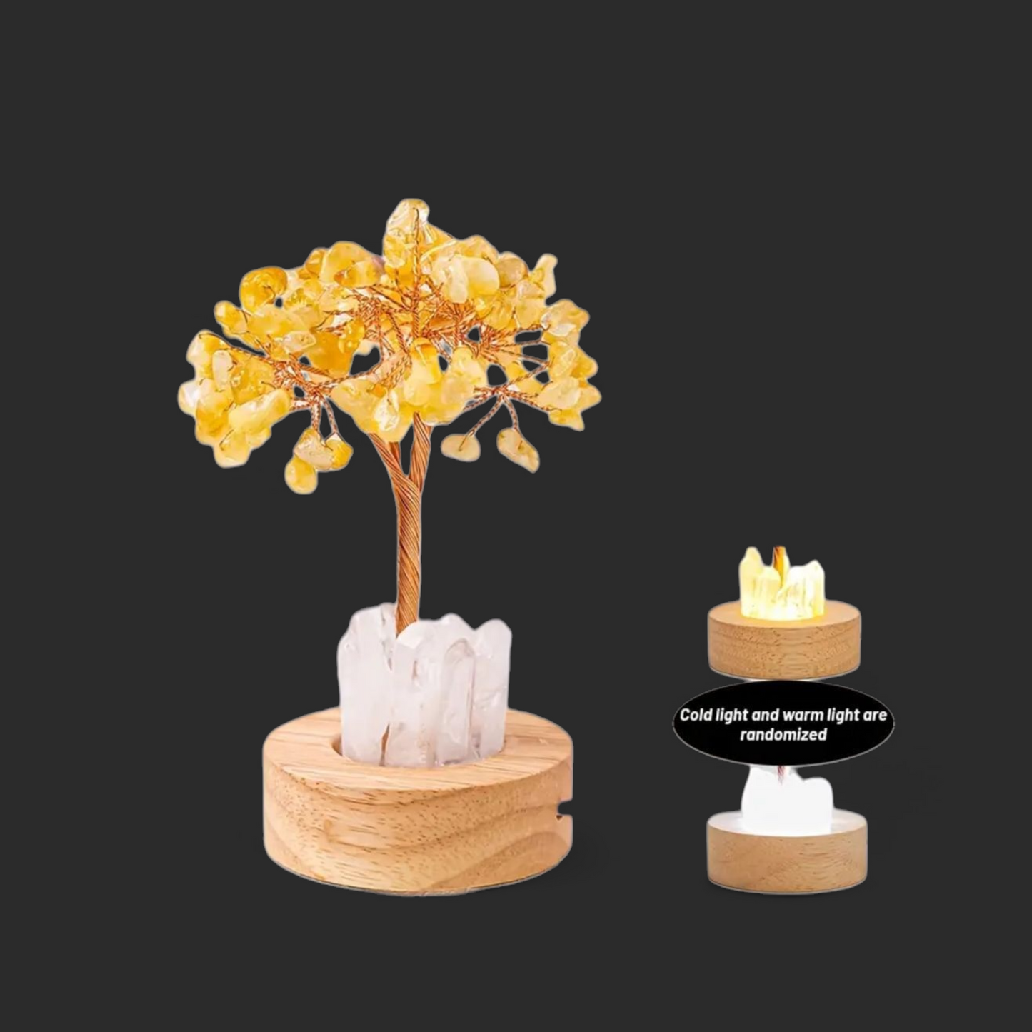 Abundance Magnet - Citrine Ritual Lamp