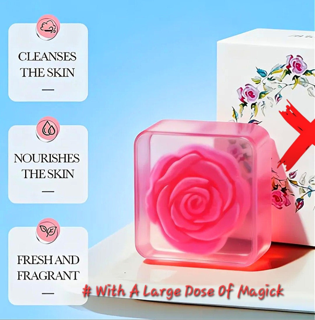 Make Up With Me - Mending & Bettering The Twists & Turns In Love / Connections - Rose Pink Ritual Activated & Blessed Soap