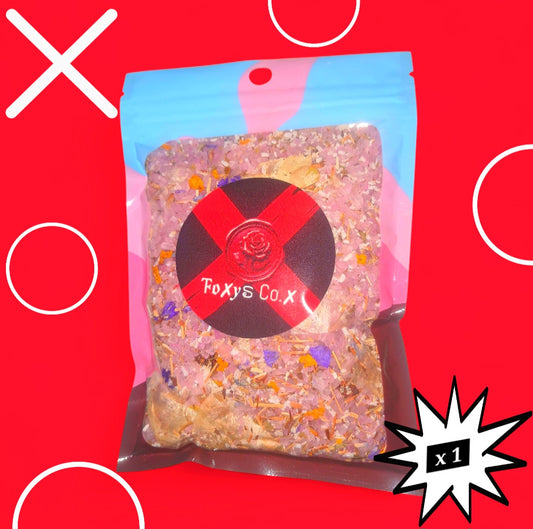 Hex & Curse Tic Tac Toe - Flipped Line Up - Dark Energy Removal - Powerful Ritual Bath Bag