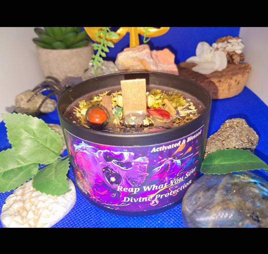Reap What They Sow Ritual Candle