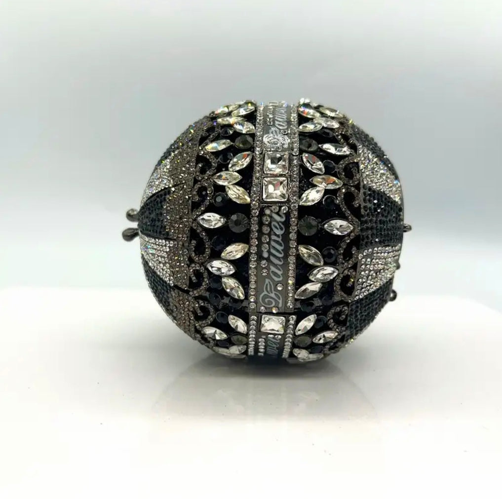 The Sky Isnt The Limit - Magnetic Abundance & Luck Transmuter - Grey / Black / White Ritual Activated & Blessed Hot Air Ballon Purse