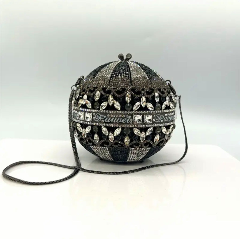 The Sky Isnt The Limit - Magnetic Abundance & Luck Transmuter - Grey / Black / White Ritual Activated & Blessed Hot Air Ballon Purse