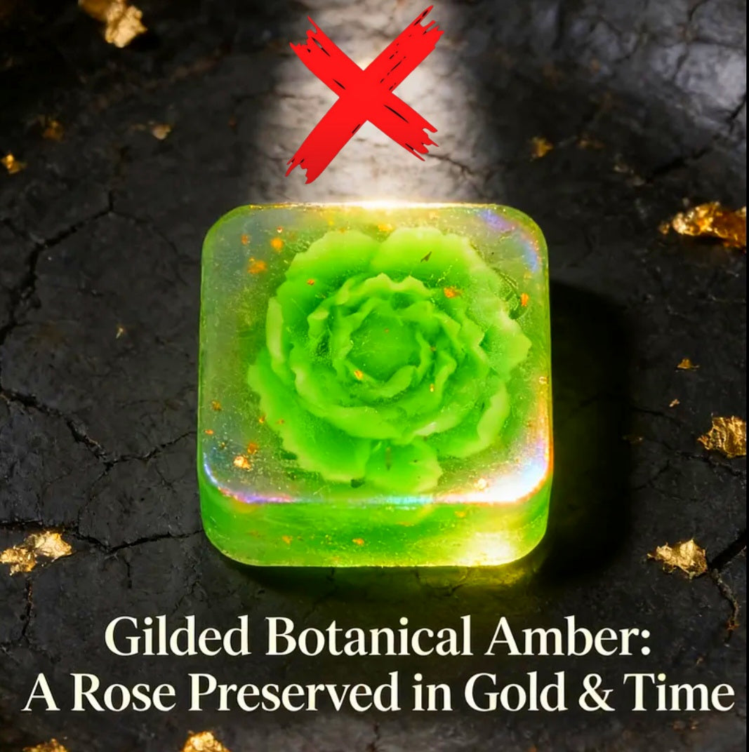 Golden Aftermath Of Warfare - Removal Of Damages - Taking Back Healed & Replenished Energy - Lucky Shift & Protection - Ritual Activated & Blessed Blue Rose Soap