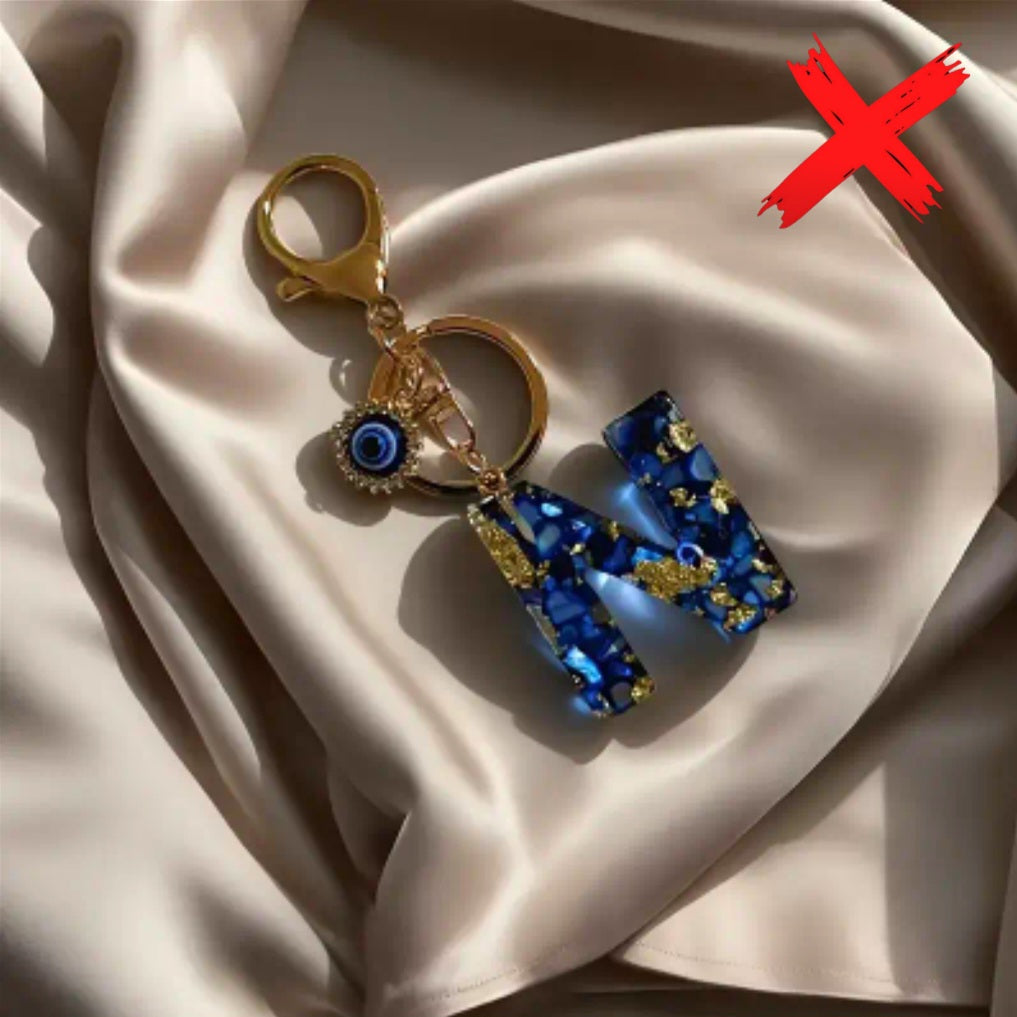 Evil Eye Energy Shielder - N - Ritual Activated & Blessed - Protection & Transmuting Keychain - Home, Vechile, Kids, Travels