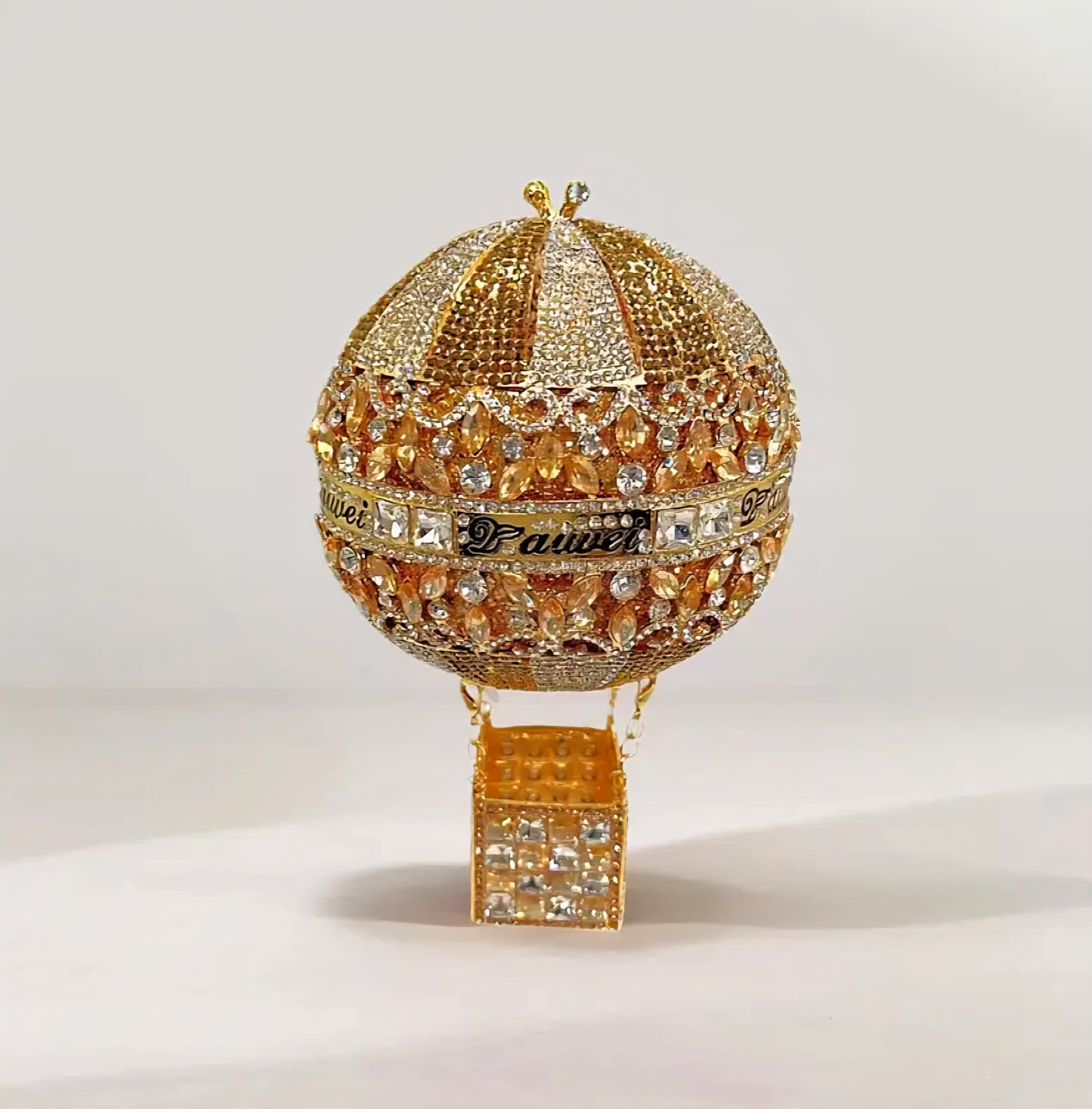 The Sky Isnt The Limit - Magnetic Abundance & Luck Transmuter - Gold / White Ritual Activated & Blessed Hot Air Ballon Purse