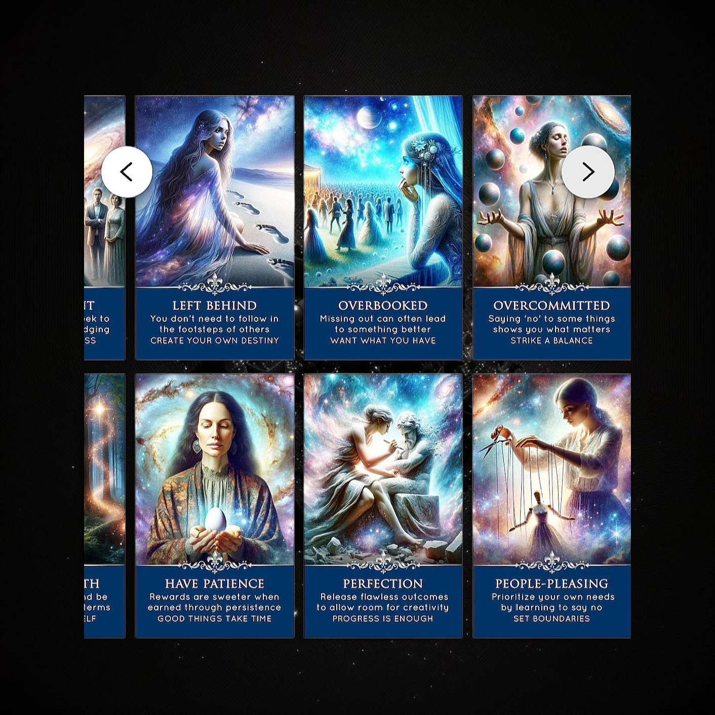 The Magic Of Letting Go Oracle Deck & Ritual Reading Elixir & Activated Crystal