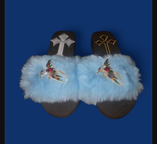 Every Step Counts - Light Blue Ritual Manifesting & Protection Activated & Blessed Slides