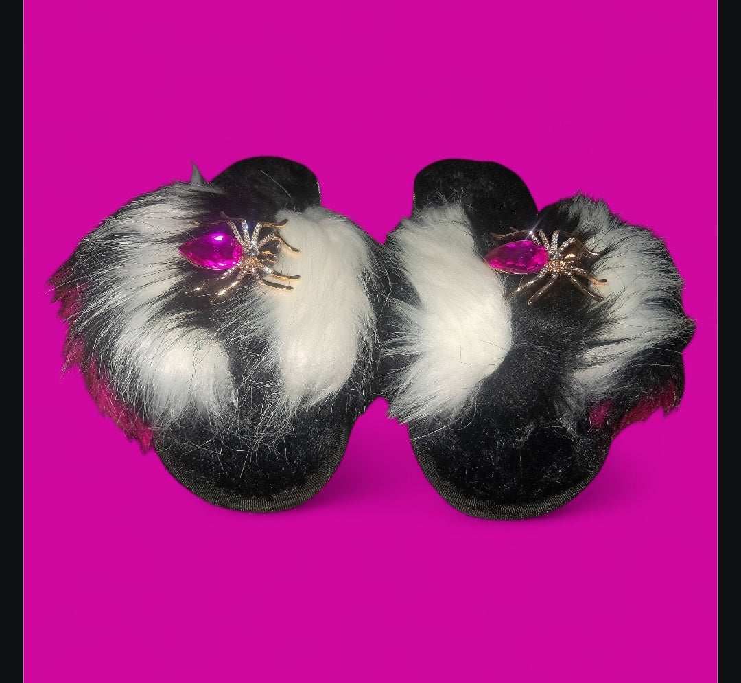 Every Step Counts - Black/White/Hot Pink Ritual Manifesting & Protection Activated & Blessed Slides