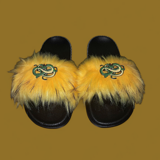 Every Step Counts - Yellow / Black Tips Ritual Manifesting & Protection Activated & Blessed Slides