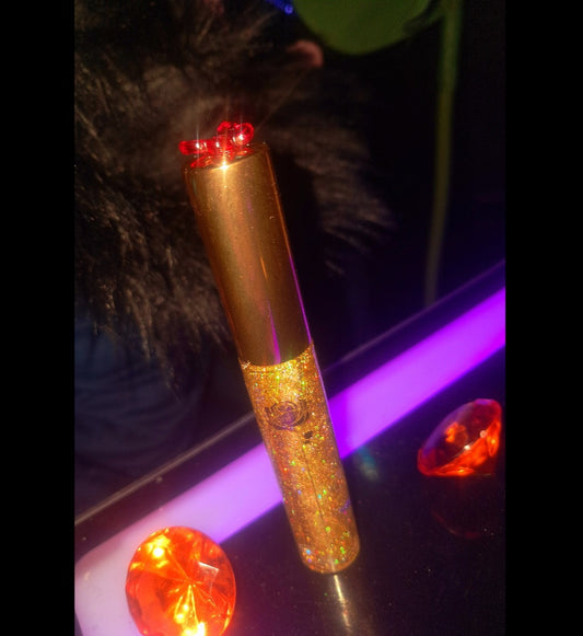 Golden Wishes Ritual Red Butterfly Lip Gloss