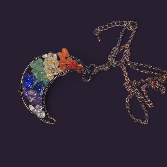 Ritual Crystal Full Moon Necklace