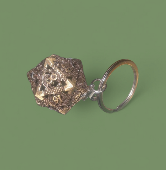 Spiritual Dice Divination Keychain