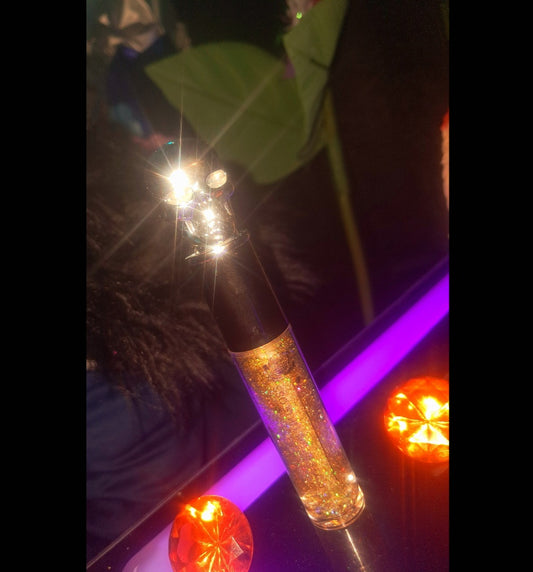 Golden Wishes Ritual Sliver Skull Lip Gloss