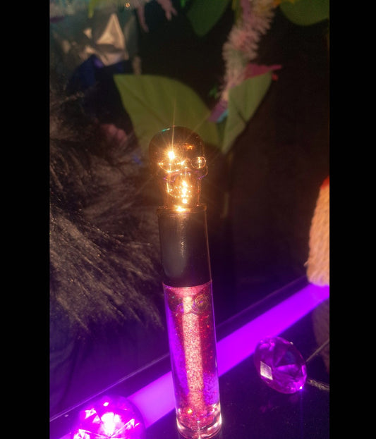 Warrior Spirit Ritual Color Changing Golden Skull Lip Stain & Gloss