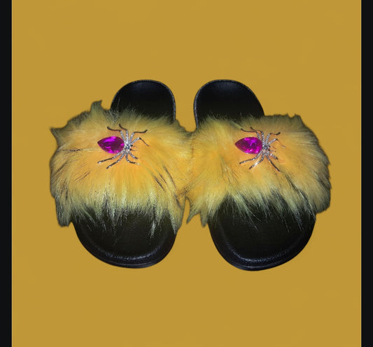 Every Step Counts - Yellow/Black Tips Ritual Manifesting & Protection Activated & Blessed Slides