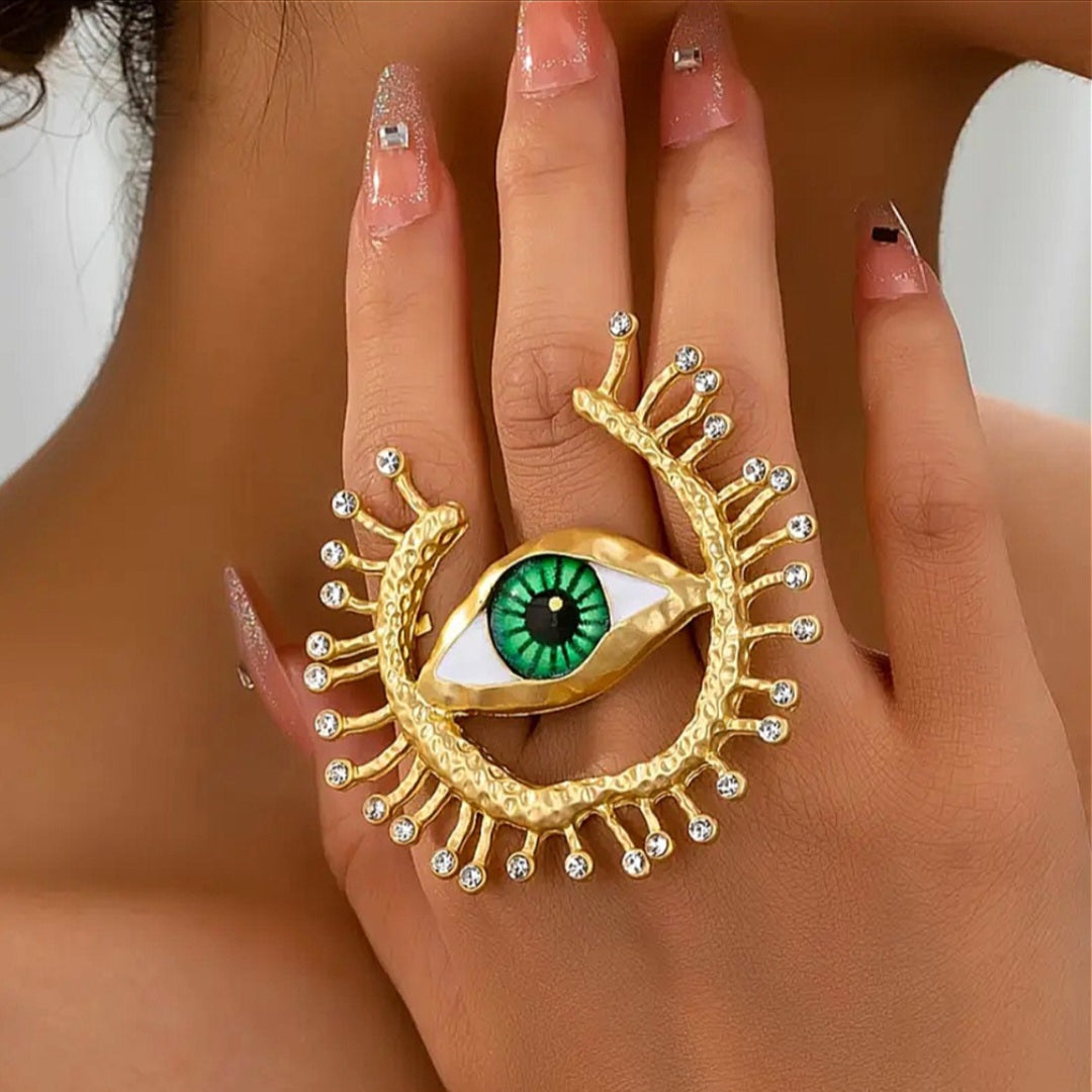 Evil Eye / Hate / Jealous / Envy Destroyer Ritual Ring - Activated & Blessed To Transmute Into Blessings