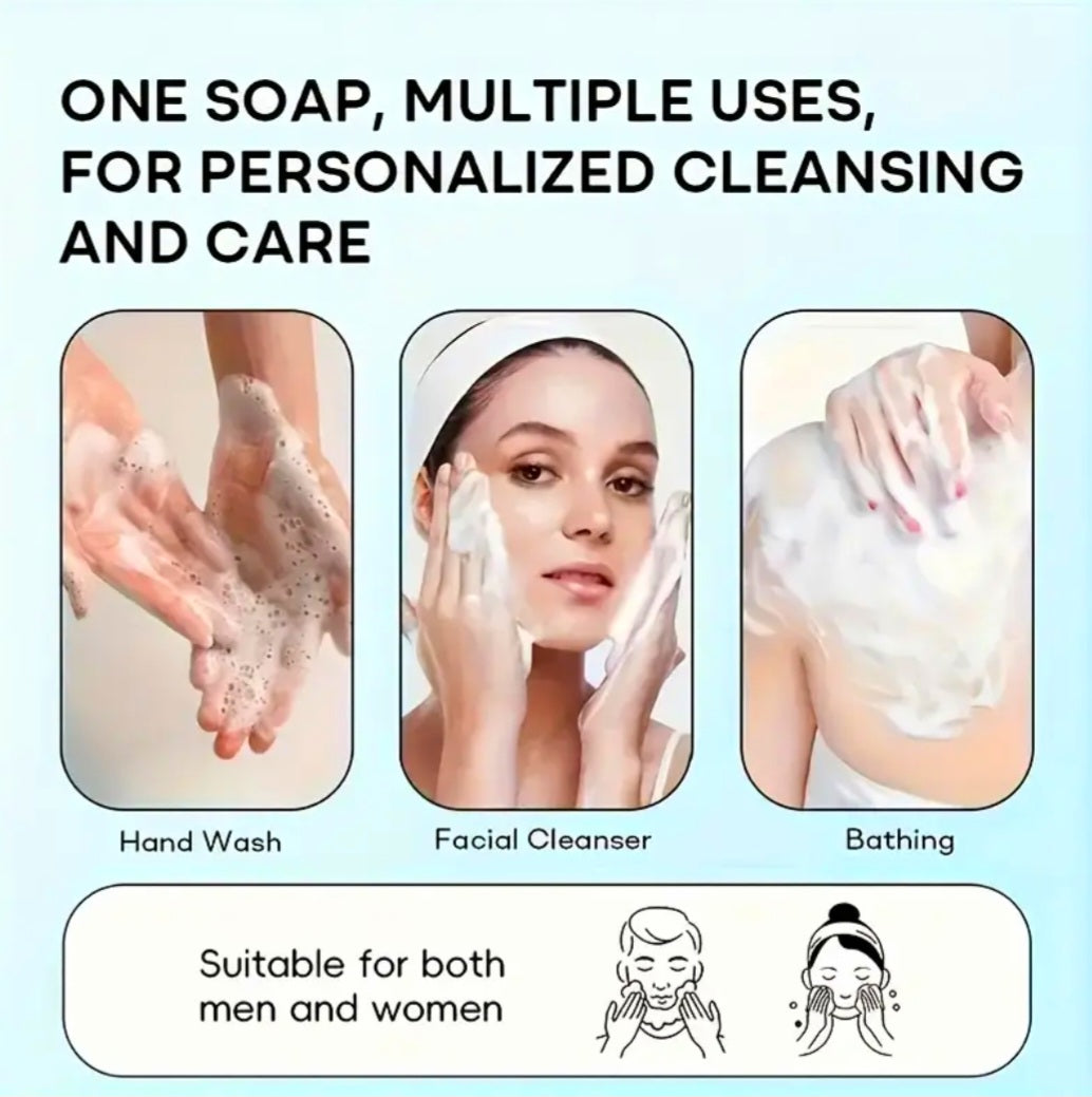 Dark Energy Warfare Cleanser & Illusion Destroyer - Ritual Soap Full Body Grape Activated & Blessed