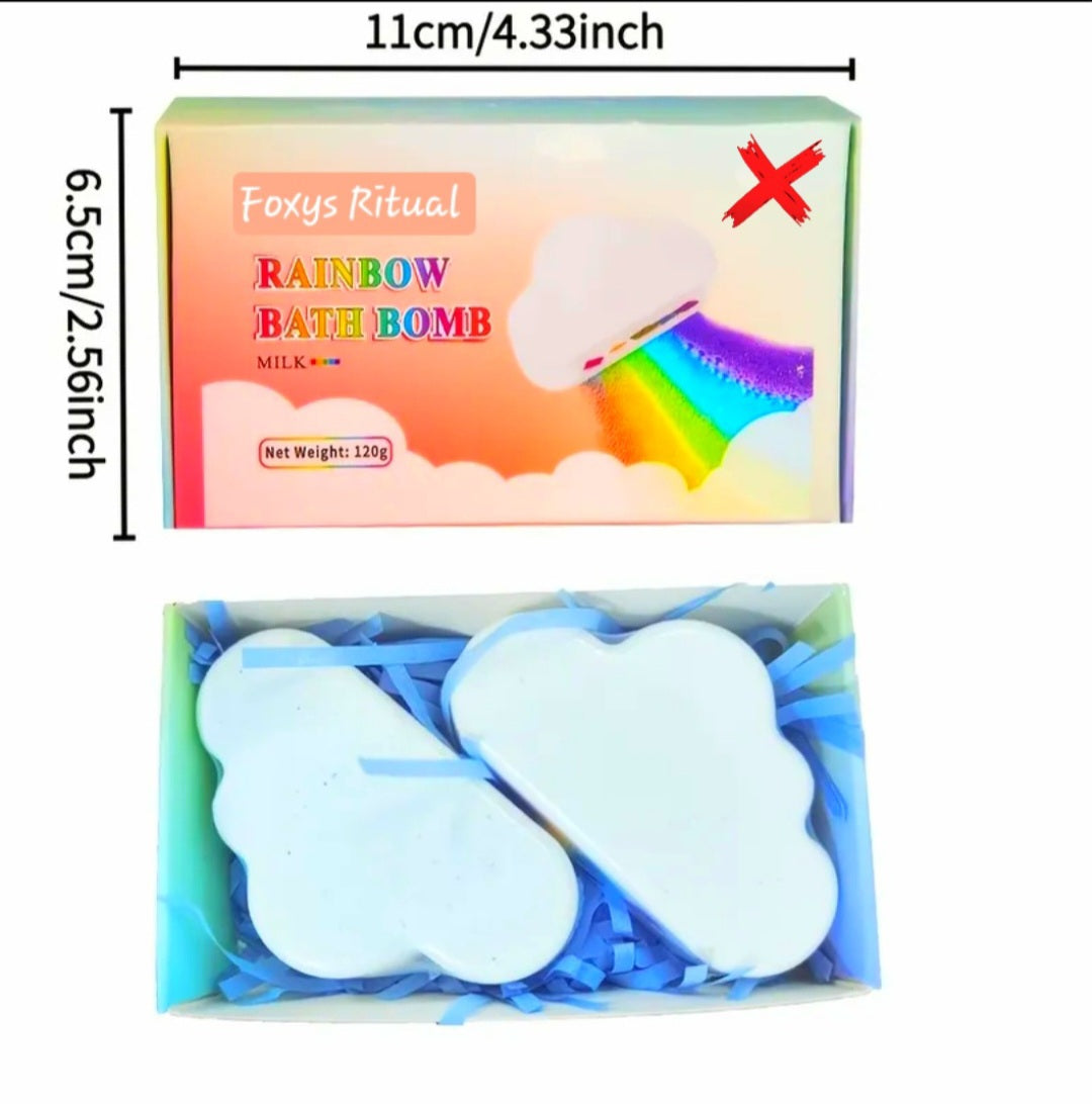 Happier Days & Endings To Struggles In Bad Weather - In Life & Connections & Manifestations & Energy Internally & Externally - Ritual Bath Bombs Activated & Blessed - 2 Pack