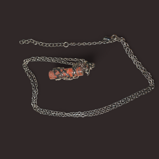 Totem Of Carpe Diem Unakite Ritual Necklace