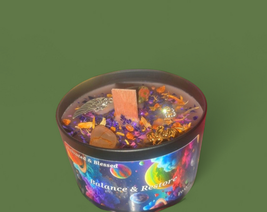 Balance & Restore Health/Habits Ritual Candle