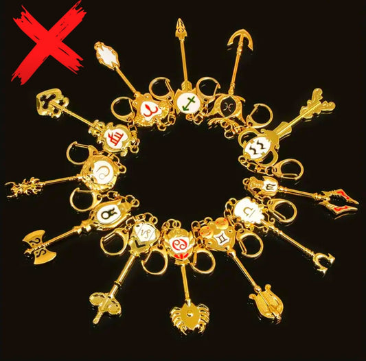 Gemini Protection & Transmuting Keychain - Home, Vechile, Kids, Travels - Ritual Activated & Blessed