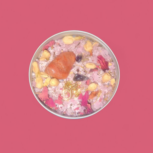 Siren Beauty & Energy Ritual Spiritual Bath Jar & Crystals