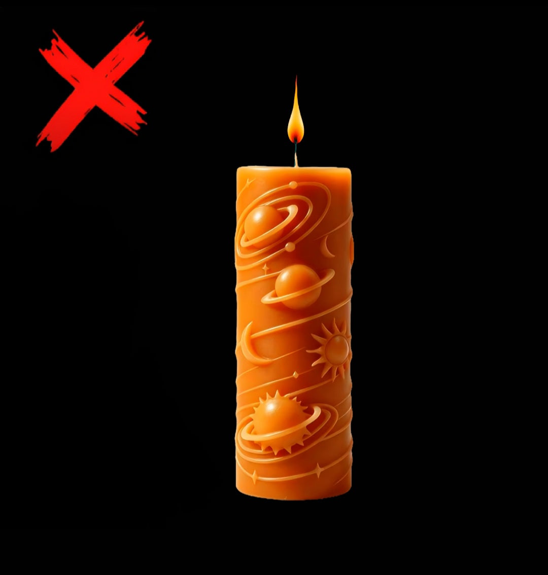 Sacral & Solor Plexus Intensified / Protected / Manifesting - Ritual Candle Activated & Blessed